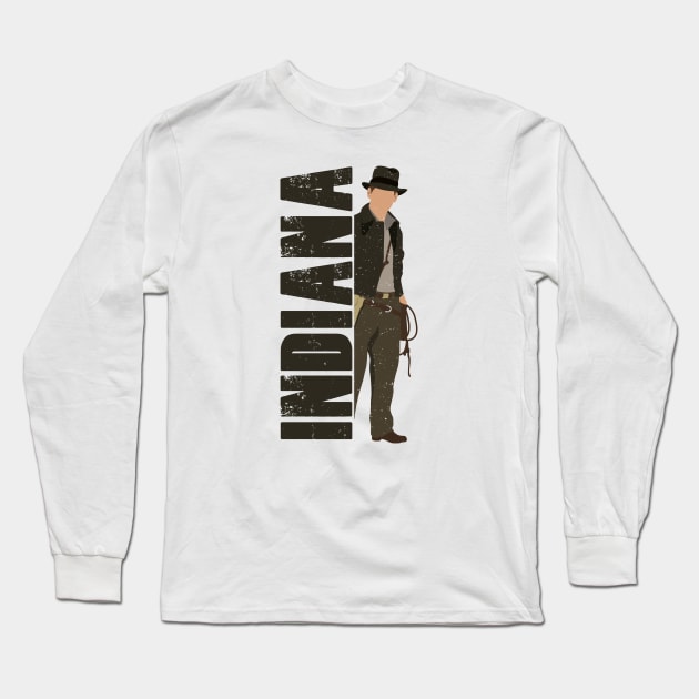 Indiana Long Sleeve T-Shirt by WinterWolfDesign